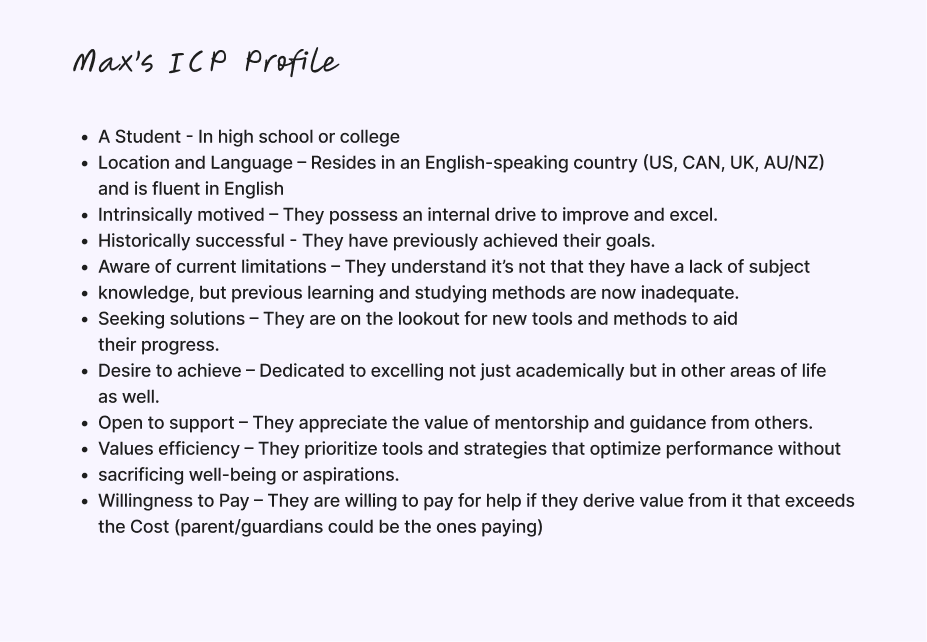 ICP Profile